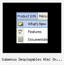 Submenus Desplegables Html On Mouse Move Vertical Drop Down Menus With Css