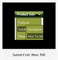 Suckerfish Menu 508 Vertical Css Menu Navigation Examples