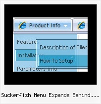 Suckerfish Menu Expands Behind Flash Object Create Drop Down In Html