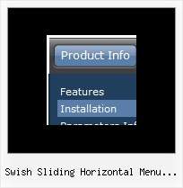 Swish Sliding Horizontal Menu Gallery Menu Desplegables Html