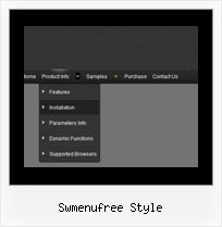 Swmenufree Style Transparency