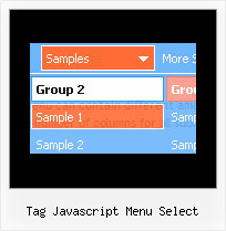 Tag Javascript Menu Select Javascript Rollover Menu Drop Down