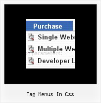 Tag Menus In Css Dynamic Menus Dhtml