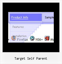 Target Self Parent Dhtml Pull Menu
