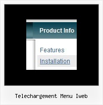 Telechargement Menu Iweb Drop Down Links Examples