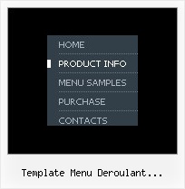 Template Menu Deroulant Horizontal Flash Crear Menus Con Java