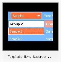 Template Menu Superior Desplegable Css Menus Javascript Examples