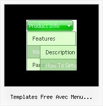 Templates Free Avec Menu Deroulant Horizontal Java Script Drag And Drop