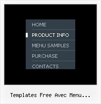Templates Free Avec Menu Deroulant Horizontal Absolute Position Dhtml