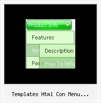 Templates Html Con Menu Desplegable Dhtml Javascript Drop Down Menu Rollover Menu Source Code