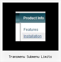 Transmenu Submenu Limits Drop Down Menu Homepage