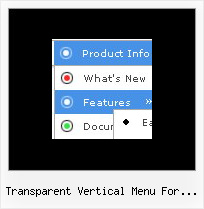 Transparent Vertical Menu For Joomla Xp Menu Javascript