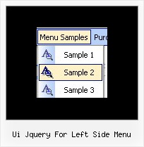 Ui Jquery For Left Side Menu Javascript List Menus