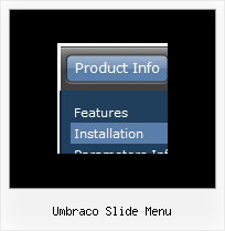 Umbraco Slide Menu Vertical Javascript Expanding Menus