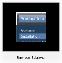 Umbraco Submenu Javascript Windows Interface