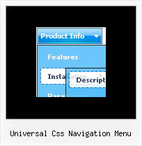 Universal Css Navigation Menu Download Menu Dhtml