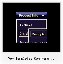 Ver Templetes Con Menu Desplegables Expanding Menu Vertical Html Javascript