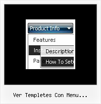 Ver Templetes Con Menu Desplegables Horizontal Navigation Bar Generator