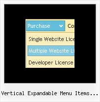 Vertical Expandable Menu Items For Ipad Dhtml Menu Tool