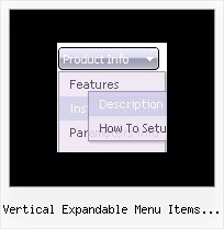 Vertical Expandable Menu Items For Ipad Cross Browser Javascript Menu