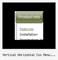 Vertical Horizontal Css Menu Difference Xp Menu Graphics