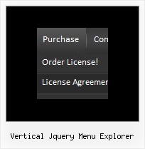 Vertical Jquery Menu Explorer Script Menu Bar