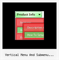 Vertical Menu And Submenu Scolling Bar Cross Browser Dhtml Menu