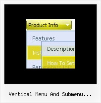 Vertical Menu And Submenu Scolling Bar Vertical Menu Styles