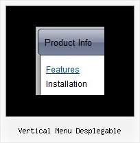 Vertical Menu Desplegable Html Form Drop Down Menu Style