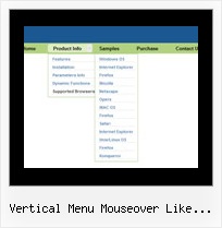 Vertical Menu Mouseover Like Amazon Dynamic Tree Menu Html