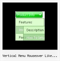 Vertical Menu Mouseover Like Amazon Examples For Layers In Javascript