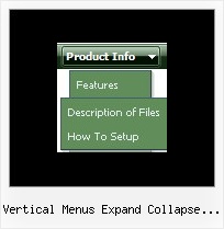 Vertical Menus Expand Collapse Styles Menu Dhtml Cross Frame