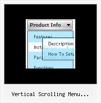 Vertical Scrolling Menu Websitebaker Flat Drop Down Dhtml