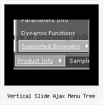 Vertical Slide Ajax Menu Tree Navigation Menu Html Codes