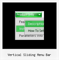 Vertical Sliding Menu Bar Xp Navigation Dhtml