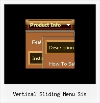 Vertical Sliding Menu Sis Javascript Rollover Menu Submenu Horizontal