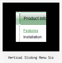 Vertical Sliding Menu Sis Javascript Menu Horizontal Frames
