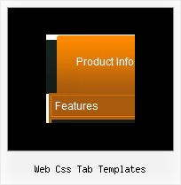 Web Css Tab Templates Javascript Menu Cross Frame