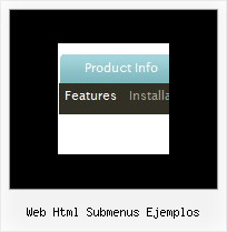 Web Html Submenus Ejemplos Javascript Menu Layer