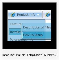 Website Baker Templates Submenu Javascript Clear Dropdown