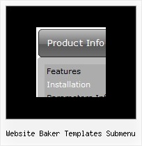 Website Baker Templates Submenu Html Floating Menu