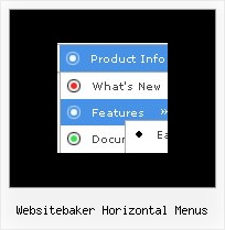 Websitebaker Horizontal Menus Ejemplos Menu Web