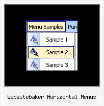Websitebaker Horizontal Menus Creating Popup Menu In Html