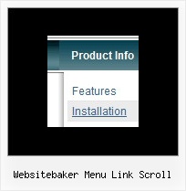 Websitebaker Menu Link Scroll Javascript List Menus
