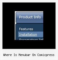 Where Is Menubar On Comicpress Drag And Drop Js