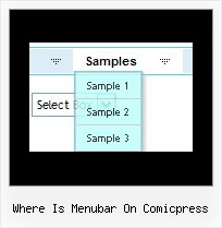 Where Is Menubar On Comicpress Javascript Xp