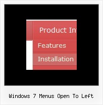 Windows 7 Menus Open To Left Vertical Menu Generator