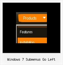 Windows 7 Submenus Go Left Create A Floating Vertical Navigation Bar
