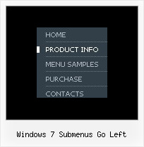 Windows 7 Submenus Go Left Right Click