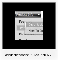 Wonderwebshare S Css Menu Generator Creating A Unix Menu